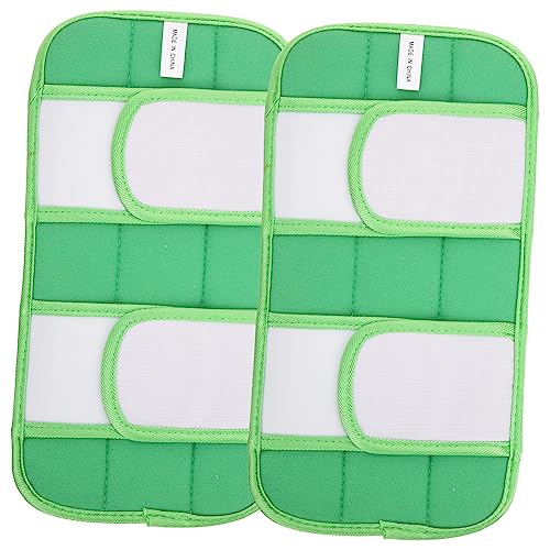 EXAOMBLE 2Stücke Wiederverwendbare Mop Pads für Flachmopp Austauschbare Faserbezüge Waschbar bis Geeignet für Parkett Fliesen und Langlebig und Robust für Täglichen EXAOMBLE 2Stücke Wiederverwendbare Mop Pads für Flachmopp Austauschbare Faserbezüge Waschbar bis Geeignet für Parkett Fliesen und Langlebig und Robust für Täglichen von EXAOMBLE
