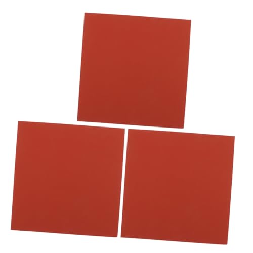 EXAOMBLE 3 Stück Silikonmatte für Heat Press Hitzebeständige Isoliermatte Kissen für Transferdruck Langlebig und Vibrationsdämpfend von EXAOMBLE