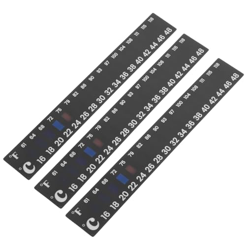 EXAOMBLE 3 Stück Thermometer Aufkleber für und Fermentationstemperatur Selbstklebendes Thermometer für Einfache Temperaturkontrolle EXAOMBLE 3 Stück Thermometer Aufkleber für und Fermentationstemperatur Selbstklebendes Thermometer für Einfache Temperaturkontrolle von EXAOMBLE