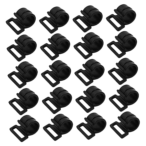EXAOMBLE 30 Stück Camping Zelt Clips Zeltstangen Zubehör für Markisen Zeltüberdachung Outdoor Aktivitäten Vielseitige Anwendung und Leicht zu Handhaben von EXAOMBLE