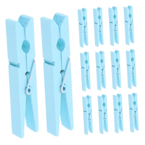 EXAOMBLE 30stücke Holzwäscheklammern Himmelblau Mit Metallverschluss Zum Festhalten Von Steppdecken Bettbezügen Und Kleidung Gegen Wind EXAOMBLE 30stücke Holzwäscheklammern Himmelblau Mit Metallverschluss Zum Festhalten Von Steppdecken Bettbezügen Und Kleidung Gegen Wind von EXAOMBLE