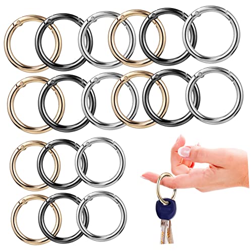 EXAOMBLE 30stücke O-Shape Karabiner Clips Für Taschen Geldbörsen Und Handtaschen Inklusive Runden Clips Für -projekte Und Bastelarbeiten EXAOMBLE 30stücke O-Shape Karabiner Clips Für Taschen Geldbörsen Und Handtaschen Inklusive Runden Clips Für -projekte Und Bastelarbeiten von EXAOMBLE