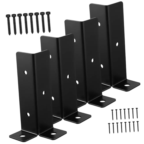 EXAOMBLE 4 Stück Teiliges Pergola Pfosten Basishalterung Robuste Zaunpfostenhalterungen Installieren Vielseitig Einsetzbar für Terrassen Zäune und EXAOMBLE 4 Stück Teiliges Pergola Pfosten Basishalterung Robuste Zaunpfostenhalterungen Installieren Vielseitig Einsetzbar für Terrassen Zäune und von EXAOMBLE