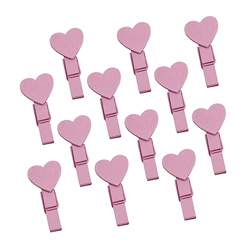 EXAOMBLE 50stücke Mini Holzklammern Herzform Bunte Wäscheklammern Für Fotos Erinnerungen Und DIY-Dekoration Vielseitige Klemmen Für Bastelprojekte Leicht Und Tragbar EXAOMBLE 50stücke Mini Holzklammern Herzform Bunte Wäscheklammern Für Fotos Erinnerungen Und DIY-Dekoration Vielseitige Klemmen Für Bastelprojekte Leicht Und Tragbar von EXAOMBLE