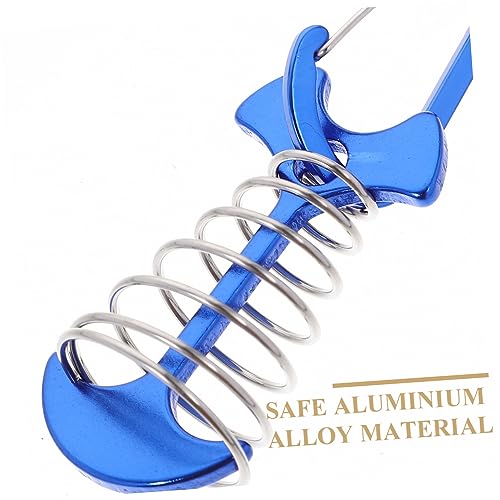 EXAOMBLE 6 Sätze Teiliges Fischgrätenförmige Zeltnägel aus Aluminiumlegierung mit und D Ring Multifunktionale Outdoor Bodenanker für Zelt und Pavillonbefestigung bei Wind und Starkem EXAOMBLE 6 Sätze Teiliges Fischgrätenförmige Zeltnägel aus Aluminiumlegierung mit und D Ring Multifunktionale Outdoor Bodenanker für Zelt und Pavillonbefestigung bei Wind und Starkem von EXAOMBLE