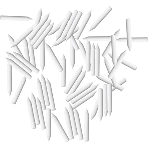 EXAOMBLE 60stücke Refraktäre Unterstützungsnägel Für Töpferöfen Hochtemperaturbeständige Keramik Nägel Für DIY Töpferbedarf Und Brennarbeiten von EXAOMBLE