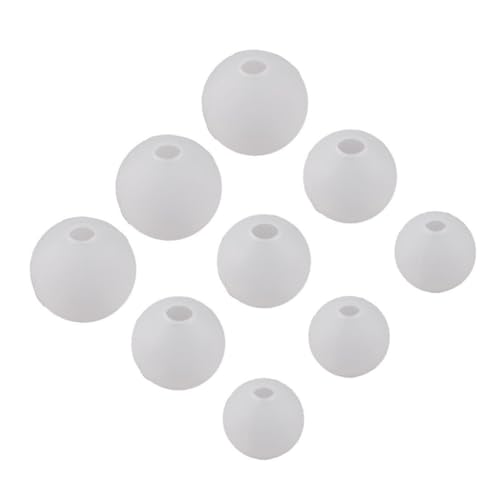 EXAOMBLE 9Stücke Teiliges DIY Silikonform für Kreative Epoxidharz Projekte Sphärische Formen für Schmuck und Kunsthandwerk Einfach zu Entformen Reinigen EXAOMBLE 9Stücke Teiliges DIY Silikonform für Kreative Epoxidharz Projekte Sphärische Formen für Schmuck und Kunsthandwerk Einfach zu Entformen Reinigen von EXAOMBLE
