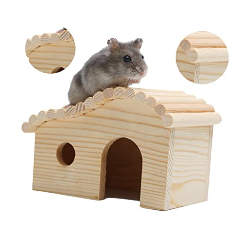 EXAOMBLE Hamster und Kleintiere Natürliche Versteck mit Tür und Rundem Hamster Mäuse und Sichere Unterkunft für Ihre EXAOMBLE Hamster und Kleintiere Natürliche Versteck mit Tür und Rundem Hamster Mäuse und Sichere Unterkunft für Ihre von EXAOMBLE