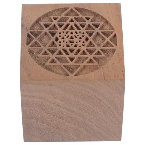 EXAOMBLE Holzwürfel Aroma Diffuser aus Naturholz Ätherische Öle Diffusor für Zuhause Büro und Auto Dekorativ und Vielseitig Einsetzbar Sorgt für Angenehme Duftatmosphäre von EXAOMBLE