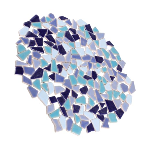 EXAOMBLE Irreguläre Keramik Mosaikstücke Kleine Glasiert Oberflächen für Kreative Dekoration und Kunstprojekte Packung für Bastelprojekte EXAOMBLE Irreguläre Keramik Mosaikstücke Kleine Glasiert Oberflächen für Kreative Dekoration und Kunstprojekte Packung für Bastelprojekte von EXAOMBLE