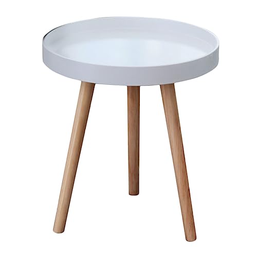 EXAOMBLE Kleiner Nordic Stil Eck beistelltisch aus Holz Mini Runder Couchtisch für Wohnzimmer Praktische Ablagefläche Schlichtes Design für Sofa und Schlafzimmer Vielseitiger EXAOMBLE Kleiner Nordic Stil Eck beistelltisch aus Holz Mini Runder Couchtisch für Wohnzimmer Praktische Ablagefläche Schlichtes Design für Sofa und Schlafzimmer Vielseitiger von EXAOMBLE