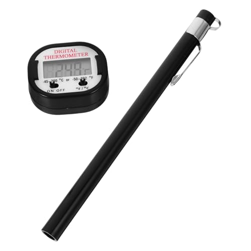 EXAOMBLE Lebensmittelthermometer Lebensmitteltemperaturthermometer Barbecue Lesen Ofenthermometer Sonde Backthermometer Kochthermometer Thermometer Zum Kochen Grillthermometer EXAOMBLE Lebensmittelthermometer Lebensmitteltemperaturthermometer Barbecue Lesen Ofenthermometer Sonde Backthermometer Kochthermometer Thermometer Zum Kochen Grillthermometer von EXAOMBLE