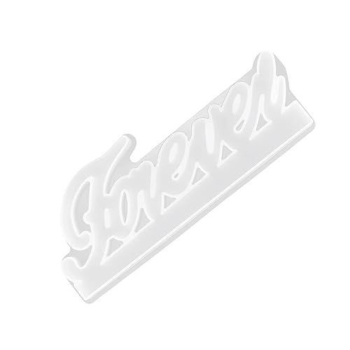 EXAOMBLE Letter Forever Silikonform für Kreative Desktop Dekoration DIY Wasserharz Ornamente Wiederverwendbar Romantisches Design für Handwerk und Heimdekoration EXAOMBLE Letter Forever Silikonform für Kreative Desktop Dekoration DIY Wasserharz Ornamente Wiederverwendbar Romantisches Design für Handwerk und Heimdekoration von EXAOMBLE