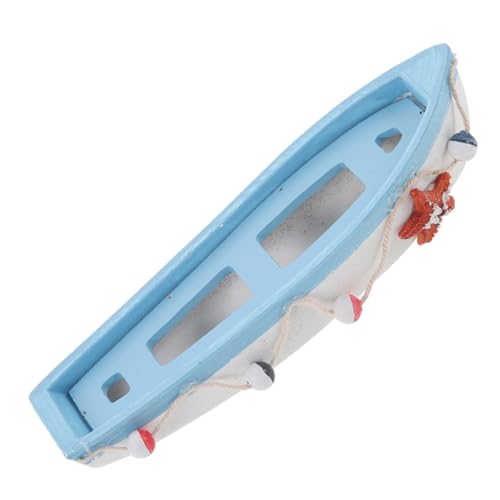 EXAOMBLE Mediterranes Holzboot Modell Nautische Dekofigur für Büro und Zuhause Handgefertigt Detailreiche Verarbeitung Mittelgroße Dekoration Hellblaue Segelyacht EXAOMBLE Mediterranes Holzboot Modell Nautische Dekofigur für Büro und Zuhause Handgefertigt Detailreiche Verarbeitung Mittelgroße Dekoration Hellblaue Segelyacht von EXAOMBLE