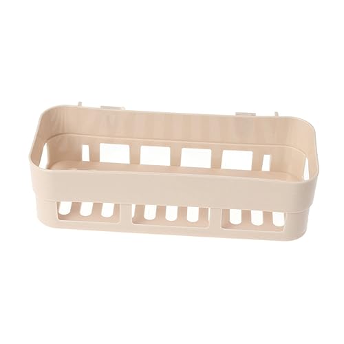 EXAOMBLE Plastik Badezimmerregal für Toilettenartikel Wandmontierter Lagerkorb Hellgelb Praktischer Aufbewahrungskorb für Bad und Küche Platzsparende Lösung für Kosmetik EXAOMBLE Plastik Badezimmerregal für Toilettenartikel Wandmontierter Lagerkorb Hellgelb Praktischer Aufbewahrungskorb für Bad und Küche Platzsparende Lösung für Kosmetik von EXAOMBLE