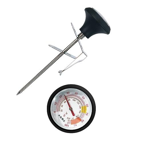 EXAOMBLE Präzises Thermometer für Lebensmittel mit Silikonabdeckung und Clip Bbq Wasser Teilig für Grillen und Küche EXAOMBLE Präzises Thermometer für Lebensmittel mit Silikonabdeckung und Clip Bbq Wasser Teilig für Grillen und Küche von EXAOMBLE