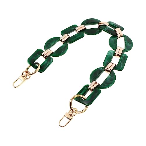 EXAOMBLE Retro Handtaschenkette Hochwertigem Resin Abnehmbarer Einzigartiger Langer Kettenriemen für Damenhandtaschen und Clutches Kontrastierenden Farben EXAOMBLE Retro Handtaschenkette Hochwertigem Resin Abnehmbarer Einzigartiger Langer Kettenriemen für Damenhandtaschen und Clutches Kontrastierenden Farben von EXAOMBLE
