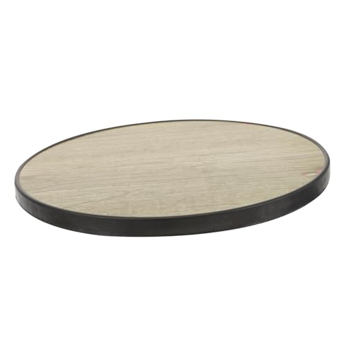 EXAOMBLE Runder Holzstuhl Sitz Ersatz Hochwertige Holzoptik Langlebig und Pflegeleicht für Barhocker und Kleine Stühle Praktische Sitzfläche für Zuhause und von EXAOMBLE