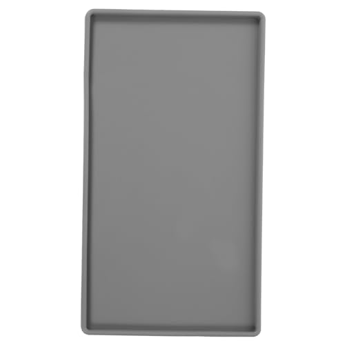 EXAOMBLE Silikon Abtropfmatte für Küchenarbeitsplatte rutschfeste Aufbewahrungsschale Eleganter Organizer für Bad Wohnzimmer und Schminktisch von EXAOMBLE