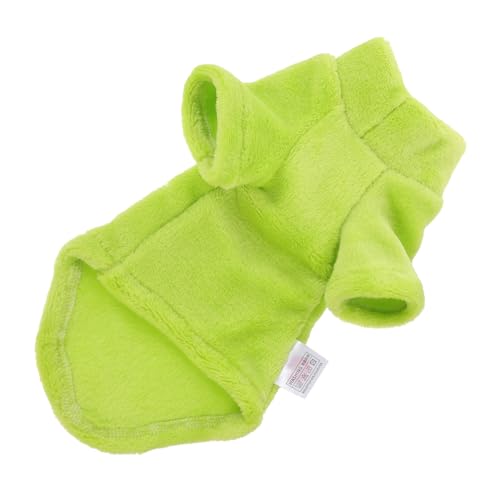 EXAOMBLE Sphynx Katzenpullover Wintermantel Warm Weicher Rollkragenpullover Für Haarlose Katzen Haustier Winterbekleidung Hellgrün EXAOMBLE Sphynx Katzenpullover Wintermantel Warm Weicher Rollkragenpullover Für Haarlose Katzen Haustier Winterbekleidung Hellgrün von EXAOMBLE