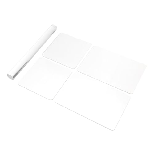 EXAOMBLE Teiliges Acryl Clay Druckbrett mit Quadratischen Rechteckigen Druckplatten Plus Robustem Rollstab Langlebiges DIY Modellierwerkzeug für Töpferkunst und Skulpturen Leicht und von EXAOMBLE