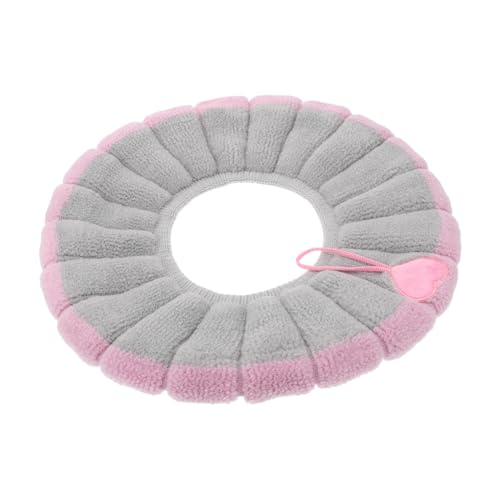 EXAOMBLE Toilettensitzbezug Toilettendeckelabdeckungen für Badezimmer WC-Sitzwärmerbezug WC-Abdeckung Sitz gepolsterter Toilettensitz Toilettendeckel Cover Polyester von EXAOMBLE