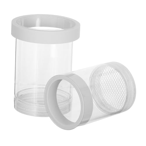 EXAOMBLE Transparente Isolationseinheit mit Schwimmdivisor und Einnetz für Guppys und Kleine Fische zur Einfachen Überwachung und Aufzucht EXAOMBLE Transparente Isolationseinheit mit Schwimmdivisor und Einnetz für Guppys und Kleine Fische zur Einfachen Überwachung und Aufzucht von EXAOMBLE