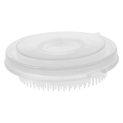 EXAOMBLE Transparenter Kunststoff Blumenfrosch mit Saugnapf Stabile Stecknadelhalterung für Arrangements Werkzeug zur Festen Fixierung von Blumen Geeignet für Vielseitige Dekorationen von EXAOMBLE