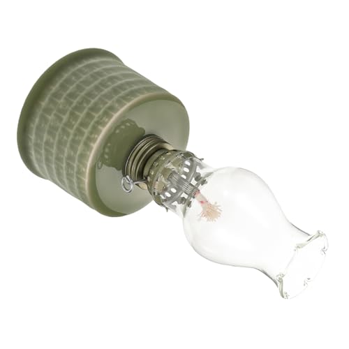 EXAOMBLE Vintage Keramik Petroleumlampe Rustikale Tischlaterne Notbeleuchtung Für Innen Und Außenbereich Handbemalt Dekorativ Für Zuhause Und Garten EXAOMBLE Vintage Keramik Petroleumlampe Rustikale Tischlaterne Notbeleuchtung Für Innen Und Außenbereich Handbemalt Dekorativ Für Zuhause Und Garten von EXAOMBLE