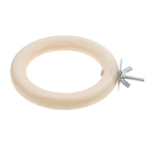 EXAOMBLE Vogel Spielzeug Ständer Aus Holz Multifunktionale Vogelperch Für Käfige Freiflug Für Wellensittiche Nymphensittiche Papageien Und Andere Kleine Vögel Attraktiv Und Einfach Zu von EXAOMBLE