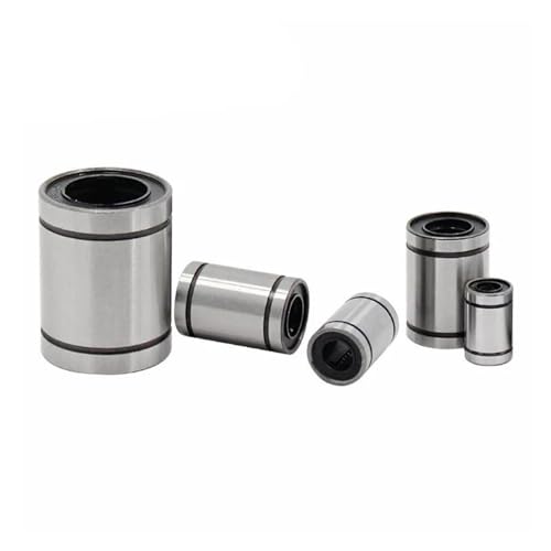 10 Stück LM8 LM8UU LM3UU LM10UU LM16UU LM6UU LM12UU LM14UU Linearbuchse 8 mm CNC-Linearlager for Stangenschienen-Linearachsenteile(Lm10uu) von EXBWXNIL