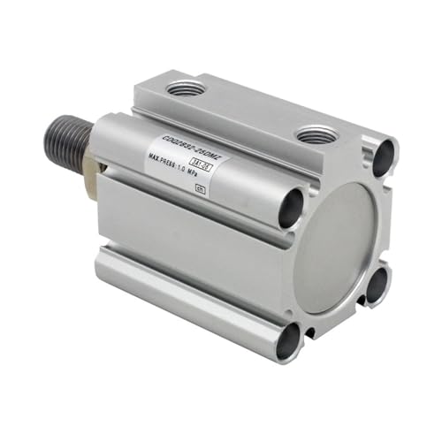EXBWXNIL CQ2B63 CDQ2B63 CDQ2A63 Kompaktzylinder Standardtyp Doppeltwirkend Einzelstangenbohrung 63 mm Hub 5–100 mm Außengewinde(63-50dmz,CDQ2B) von EXBWXNIL