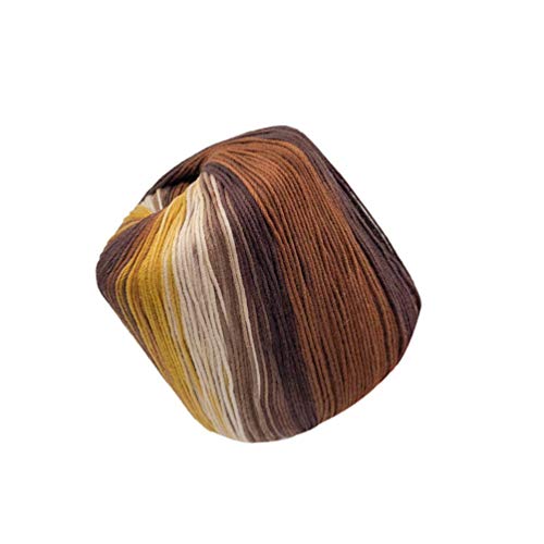 1 Rolle Baumwollfaden Kugeln Garn Färben Bunte Baumwollfäden für Häkeln Hardanger Kreuzstich Nadelspitze Handstickerei 133m 1 Rolle Baumwollfaden Kugeln Garn Färben Bunte Baumwollfäden für Häkeln Hardanger Kreuzstich Nadelspitze Handstickerei 133m von EXCEART