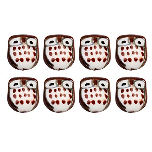 10 Stücke Runde Keramik Lose Perlen Eule Keramik Perlen Porzellan Perlen Spacer Perlen Handwerk Finding Schmuck Machen DIY Handwerk Perlen 10 Stücke Runde Keramik Lose Perlen Eule Keramik Perlen Porzellan Perlen Spacer Perlen Handwerk Finding Schmuck Machen DIY Handwerk Perlen von EXCEART