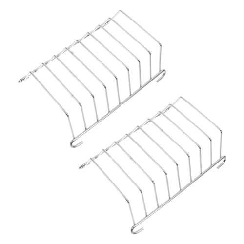 2 Stück Toastständer aus Stabiler für Frisch Gebackenes Brot Langlebiger Toaster Halter für Arbeitsplatte für Muffins Bagels und Mehr von EXCEART