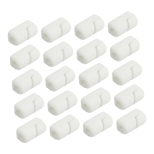 20Stücke Silikonkabelklemmen Selbstklebend Kabelmanagement Clips für USB PC Stromkabel Langlebig Praktisch für Büro Zuhause 20Stücke Silikonkabelklemmen Selbstklebend Kabelmanagement Clips für USB PC Stromkabel Langlebig Praktisch für Büro Zuhause von EXCEART
