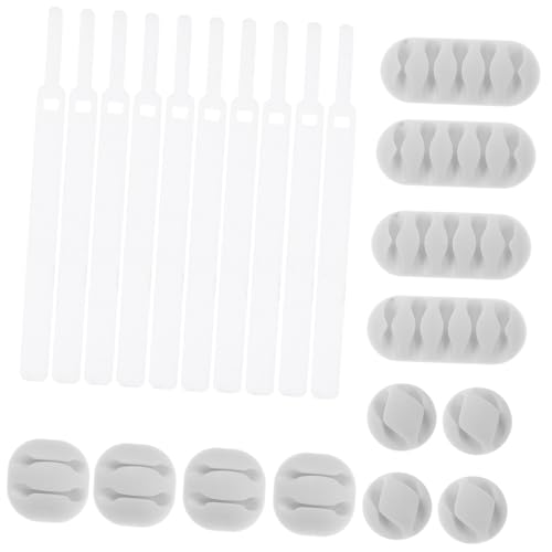 26Stücke Selbstklebende Kabelklemmen Kabel Organizer für Effektive Kabelorganisation zu Hause im Büro für USB Kabel Ladekabel Mehr Vielseitig Einsetzbar 26Stücke Selbstklebende Kabelklemmen Kabel Organizer für Effektive Kabelorganisation zu Hause im Büro für USB Kabel Ladekabel Mehr Vielseitig Einsetzbar von EXCEART