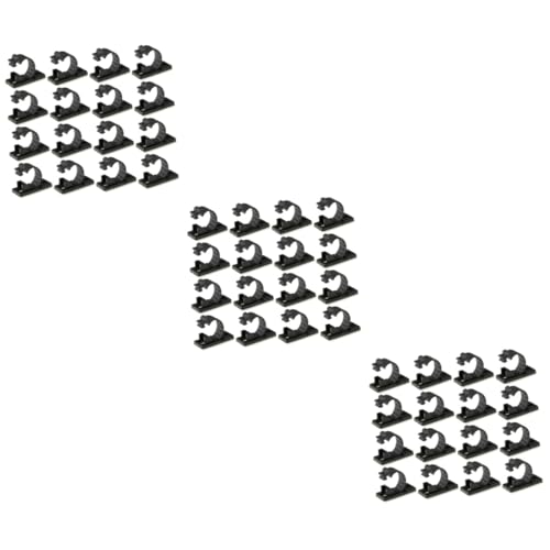 3 Sätze Kabelmanagement Selbstklebende Kabelhalter Verstellbare Kabelklammern Für Netzwerkkabel Lautsprecher Stromkabel Schwarz 25 Stücke * 3 3 Sätze Kabelmanagement Selbstklebende Kabelhalter Verstellbare Kabelklammern Für Netzwerkkabel Lautsprecher Stromkabel Schwarz 25 Stücke * 3 von EXCEART