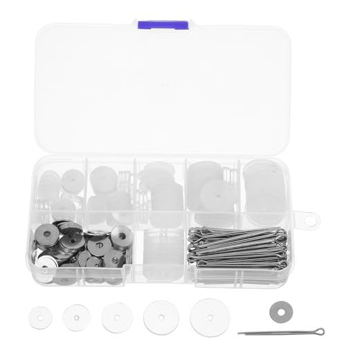 EXCEART 1 Box Puppengelenke Zubehör: Klare Acrylscheiben-Verbindungsstücke 12/14/16/18/20 mm Bären-Bastelspielzeug in Mehreren Größen zum Selbermachen von Actionfiguren und Kinderprojekten von EXCEART