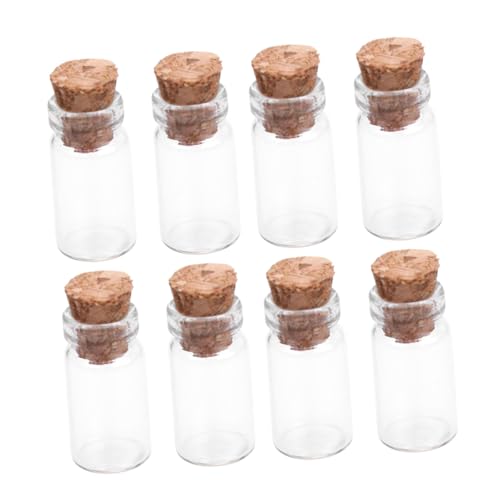 EXCEART 1packung Mini Glasflasche Mit Korkverschluss Wunschflaschen Für Nachrichten Hochzeiten Partys Deko Multifunktional Aus Glas Basteln Und Verschenken EXCEART 1packung Mini Glasflasche Mit Korkverschluss Wunschflaschen Für Nachrichten Hochzeiten Partys Deko Multifunktional Aus Glas Basteln Und Verschenken von EXCEART
