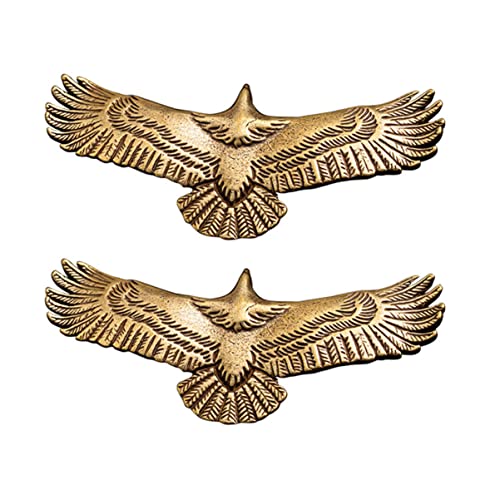 EXCEART 1 Satz Adler-taschenknopf Bastelbedarf Schmuckherstellung Handtaschen Zubehör Kleidungsknopf Adler-verschlussknopf Antikes Schloss Kofferschnalle Retro-DIY-Verschluss Messing 2st von EXCEART