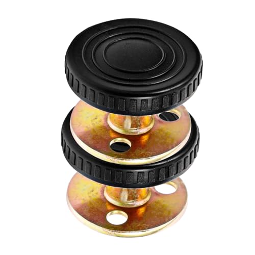 EXCEART 1 Satz Furniture Legs Ersatzteile Für Gartenmöbel Stuhlbeine Leg Extension Beine Fürs Bett Schwarze Tischbeine Stabiles Möbelbein Bein des Gebrauchstisches Rostfreier Stahl 2 Stück von EXCEART