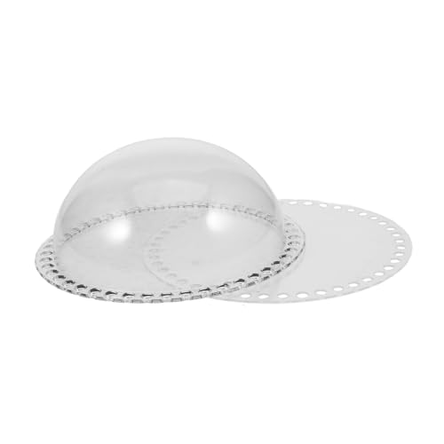 EXCEART 1 Satz Gewebte Taschen Tür Verkaufsstellen Entwurf Randbereich Pavillon Tragetasche Rattan Planke Stopper Die Nadel Modern Ästhetisch Griffe Kühltasche Gepäck Tor Transparent Acryl von EXCEART