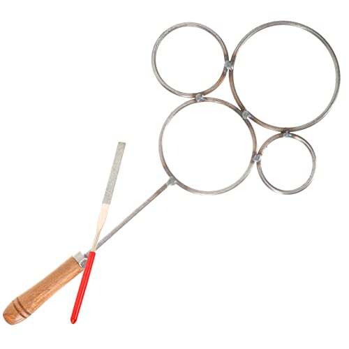 EXCEART 1 Satz Glasflaschenschneider Glaswaren Bier Soda Wasserflasche Gestell flaschenvase Glasflaschen Dekoration Flaschen DIY Glasbecherschneider Weinflaschenschneider aus Glas Holz von EXCEART