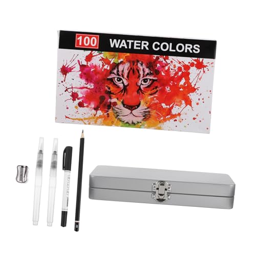 EXCEART 1 Satz Malset kinderfarben Painting Set for Farbkasten-Set Hand Made Watercolour Set tragbares Set LED-Neon-Nachtlicht Handy Stecker Malzubehör malen Aquarell von EXCEART