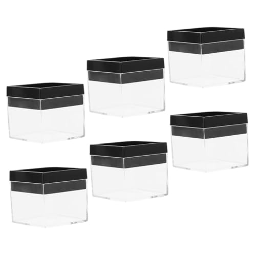 EXCEART 1 Satz Mineralische Standardbox Anzeige Pflanzen Vitrine Etui Für Münzhalter Kabel Mineralien-displayboxen Abschließbar Etiketten Fall Sammlungsvitrinen Lagerkorb Geld Ring P.s 6st von EXCEART