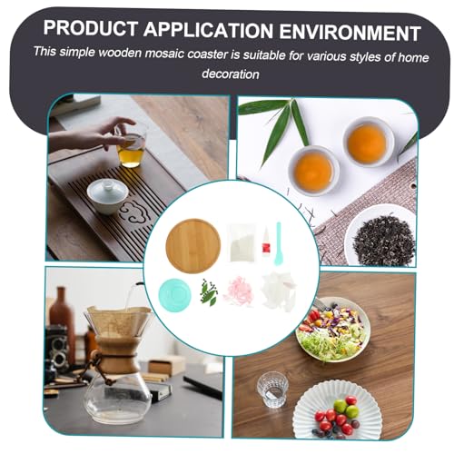 EXCEART 1 Satz Mosaik Untersetzer Tabletts dekorativ Untersetzerhalter Form kaffeepads kaffepads Glasuntersetzer untersetzer aus Holz selber Machen Mosaik-Kaffeematte selber Machen Pulver EXCEART 1 Satz Mosaik Untersetzer Tabletts dekorativ Untersetzerhalter Form kaffeepads kaffepads Glasuntersetzer untersetzer aus Holz selber Machen Mosaik-Kaffeematte selber Machen Pulver von EXCEART