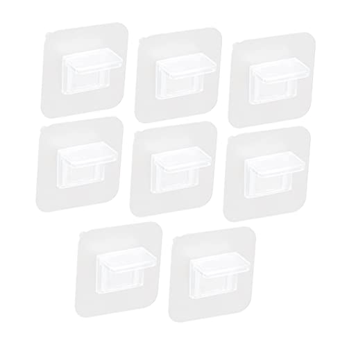EXCEART 1 Satz Punch- Partitionhalter Trennwandhalter Schichtplattenträger Montiert Anschlüsse Unterstützer Der Partition Teller Unterstützer Mit Inhaber P.s 8 Stück von EXCEART