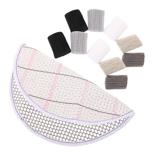 EXCEART 1 Satz Segmentstickgarn Haken Tuften Die Samtgarn Streifen Fäden Chenille wandteppich Garne zum Selbermachen Heimwerkerbedarf DIY Knüpfgarn DIY-Garne hausteppich DIY versorgung von EXCEART