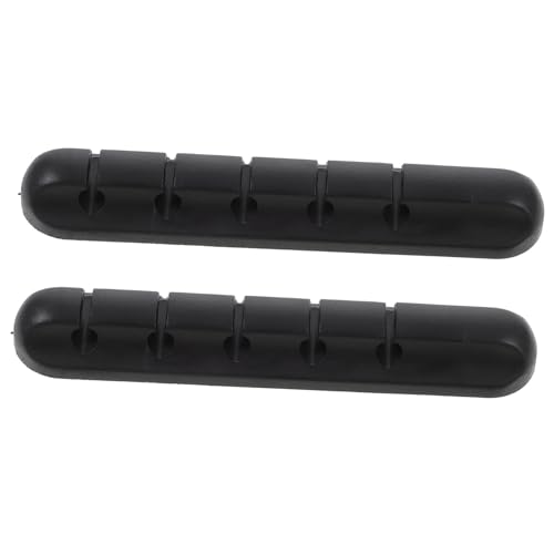 EXCEART 1 Satz Silikon Kabel Organizer Für Schreibtisch Usb Kabel Halter Für Zuhause Und Büro Zur Kabelorganisation Und Vermeidung Von Langlebig Und Praktisch 2 Stück von EXCEART